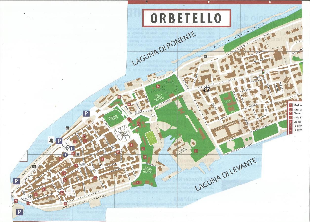 Albergo La Perla Орбетело Екстериор снимка